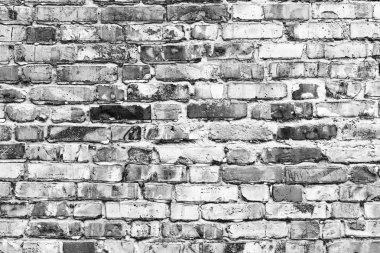 Tuğla doku çizikler ve çatlaklar ile