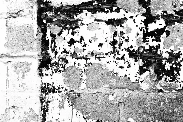 Texture brique avec rayures et fissures — Photo