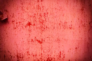 Çizik ve çatlaklarla metal doku