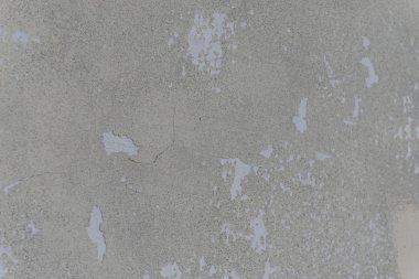 Duvar parçası attritions ve çatlaklar ile