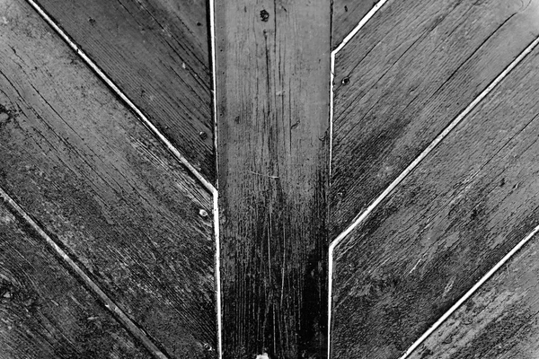 Textura de madeira com arranhões e rachaduras — Fotografia de Stock