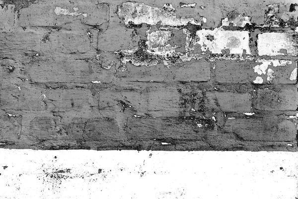 Brick texture with scratches and cracks — Stock Photo, Image