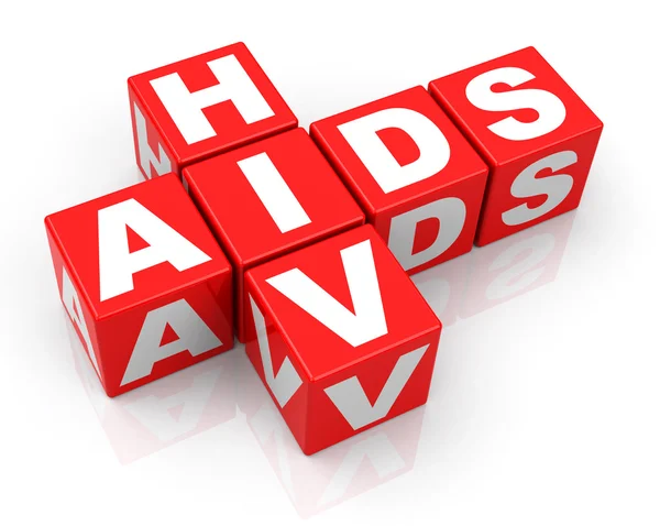 HIV and AIDS — Stock Photo, Image