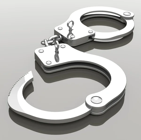The handcuffs — Stock Photo, Image