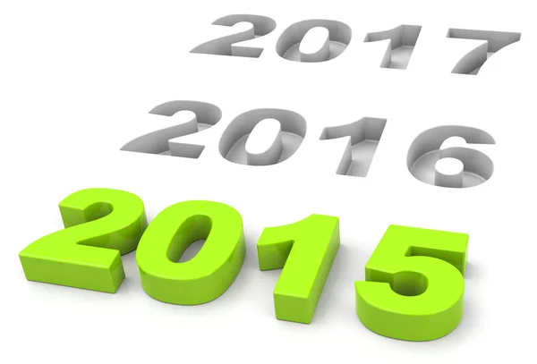 Año 2015 — Foto de Stock