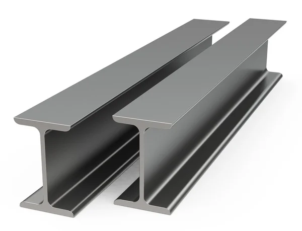 The metal beams — Stock Photo, Image