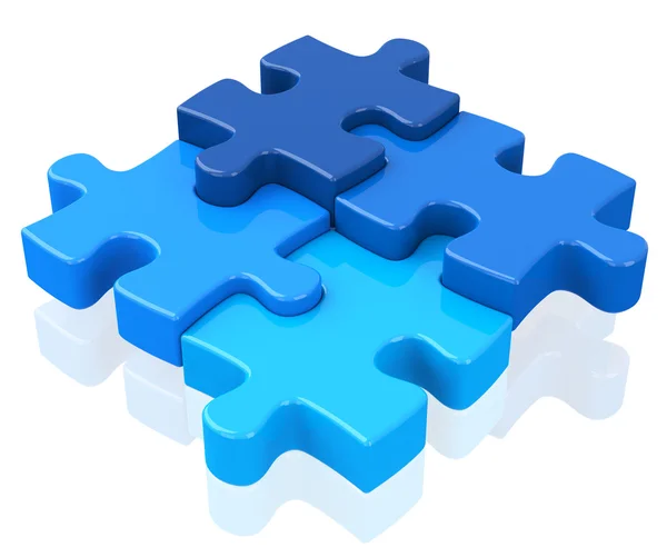 The puzzle — Stock Photo, Image