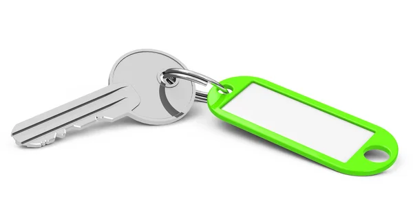 The green keychain — Stock Photo, Image