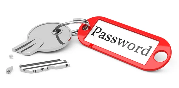 Password rubata — Foto Stock