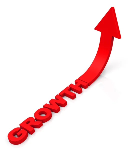 The growth — Stock Photo, Image
