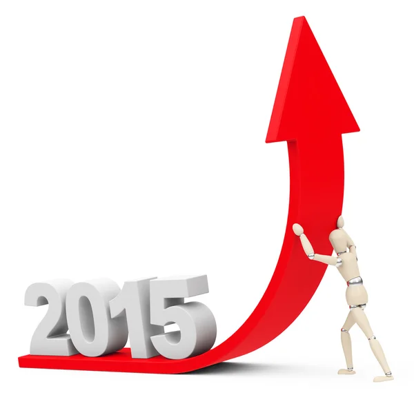 Growth 2015 — Stock Photo, Image