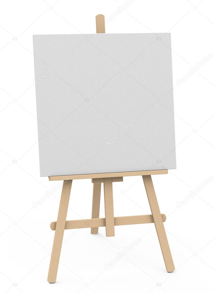 the easel