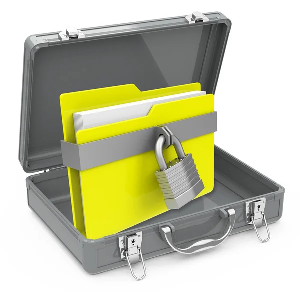 The secure folder — Stock Photo, Image