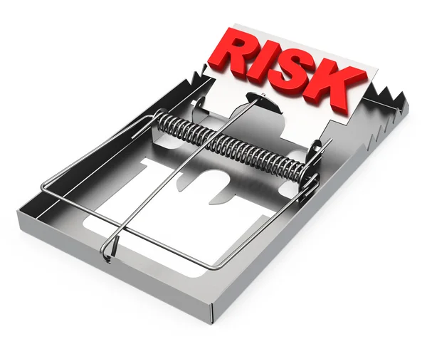 The risk trap — Stock Photo, Image