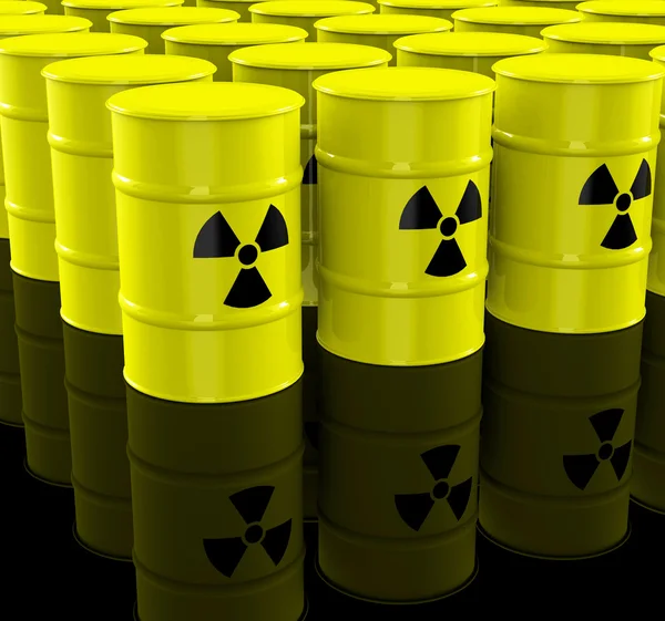 The nuclear waste — Stock Photo, Image