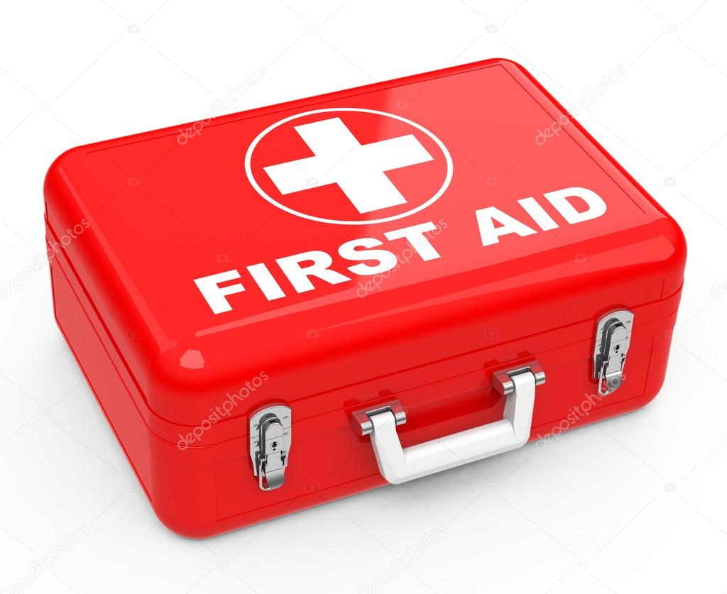 the first-aid box