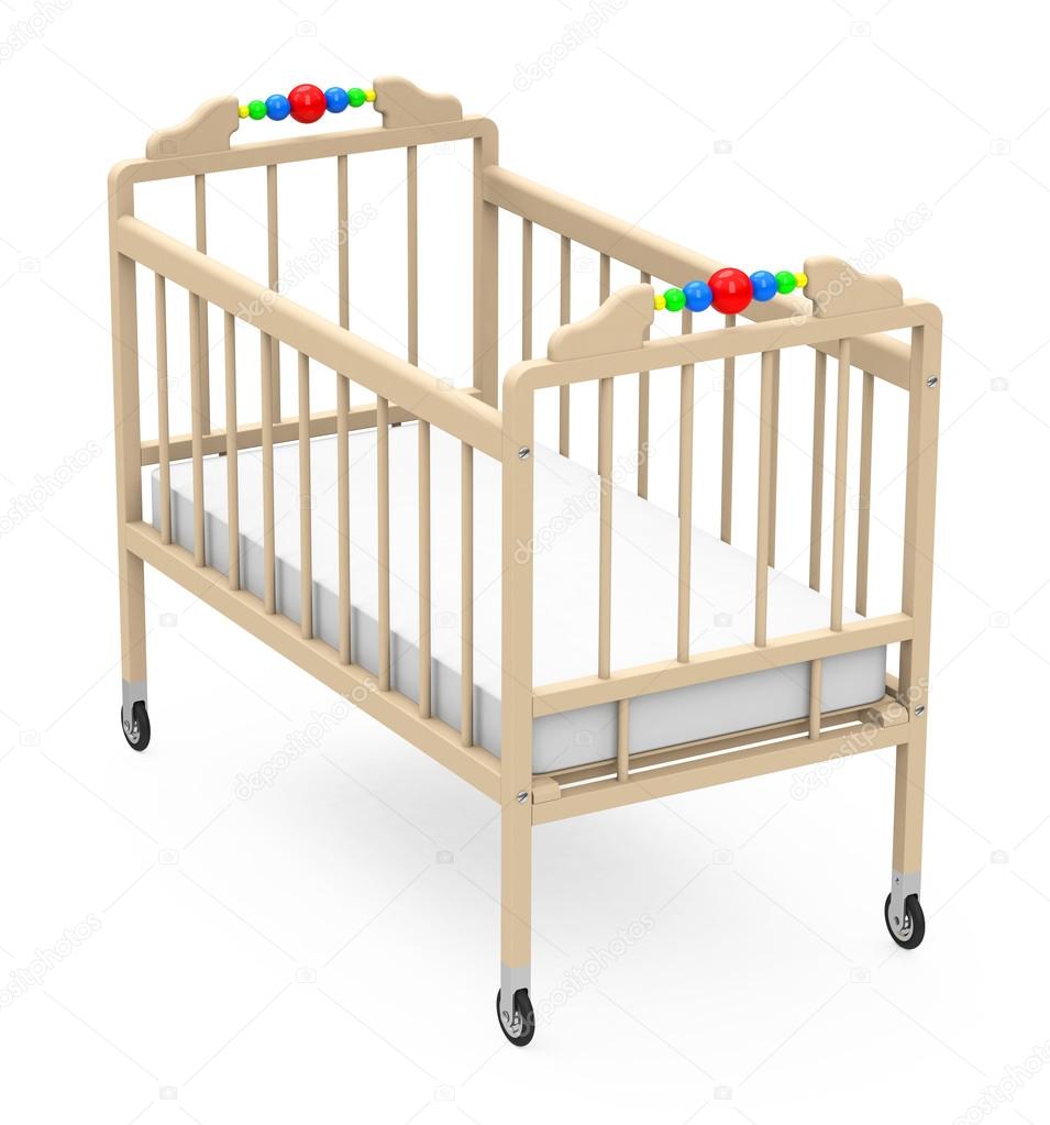 a baby cot