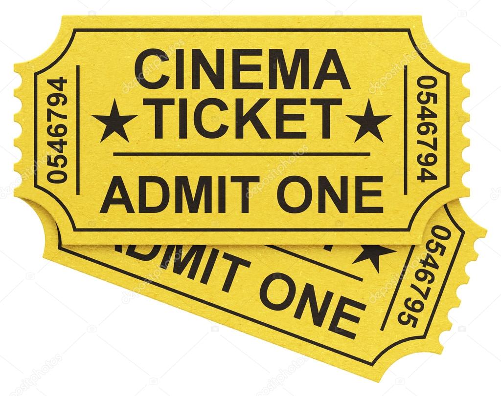 The cinema tickets