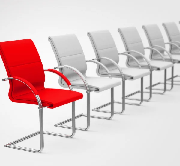 The red chair — Stock Photo, Image