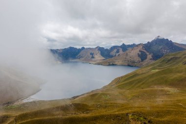 Ekvador And Dağları 'nda Mojanda lagoom ve paraso