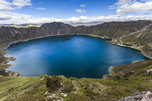 quilotoa krater Gölü, ecuador