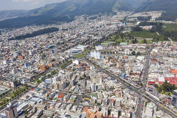 Quito, Redondel Plaza Martí — стокове фото