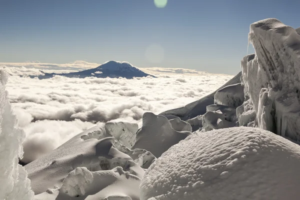 Antisana and Cotopaxi — Stock Photo, Image