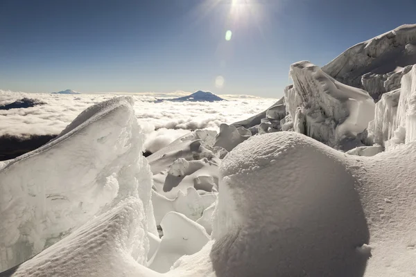 Antisana a Cotopaxi — Stock fotografie