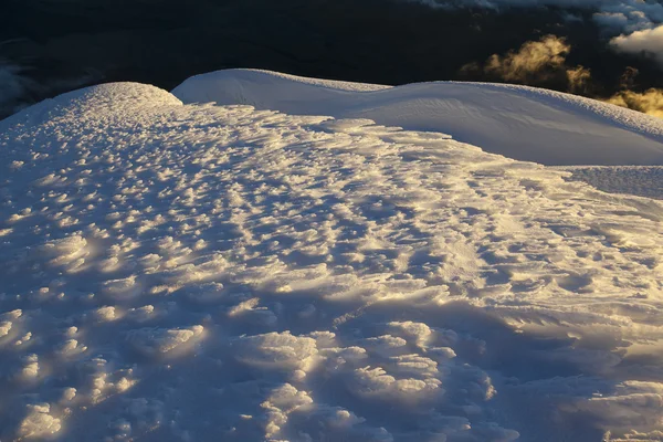 Krystalky ledu na Cotopaxi — Stock fotografie