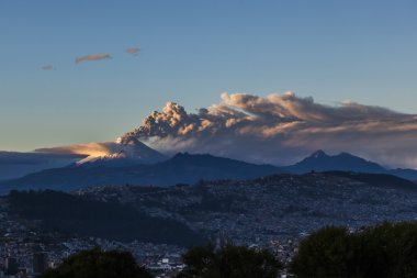 Cotopaxi volkan Erüpsiyonu 