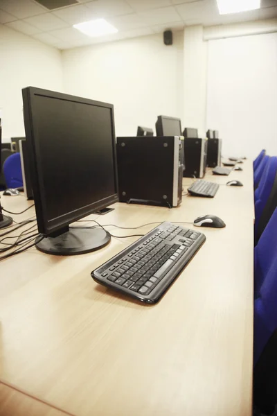 Office workspace with computers — Stock Photo, Image