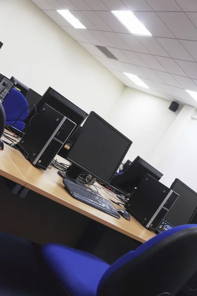 Office workspace with computers — Stock Photo, Image