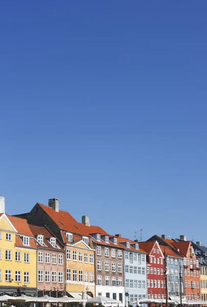 Nyhavn district van Kopenhagen — Stockfoto