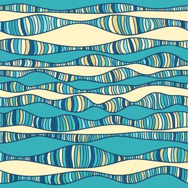 Tane dalgalanan çizgi kesintisiz arka plan. 