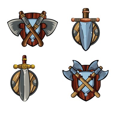 Viking eski silah.