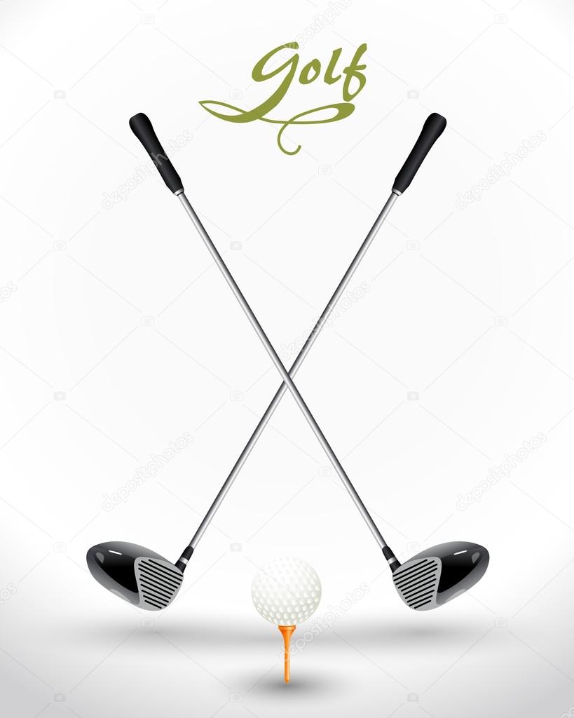 Golf poster design
