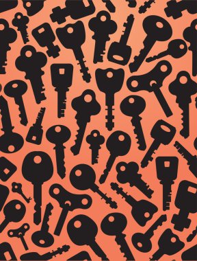 Retro anahtarları desen