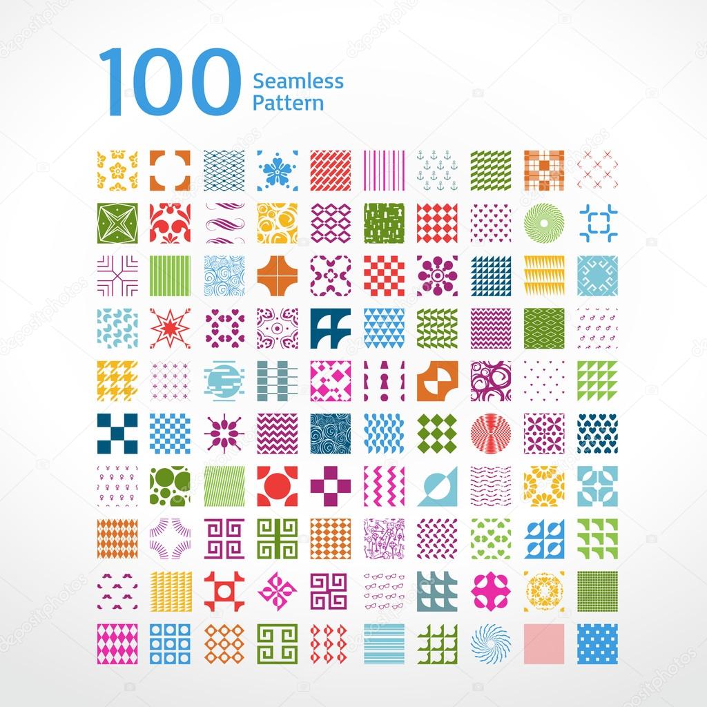 Set different seamless patterns