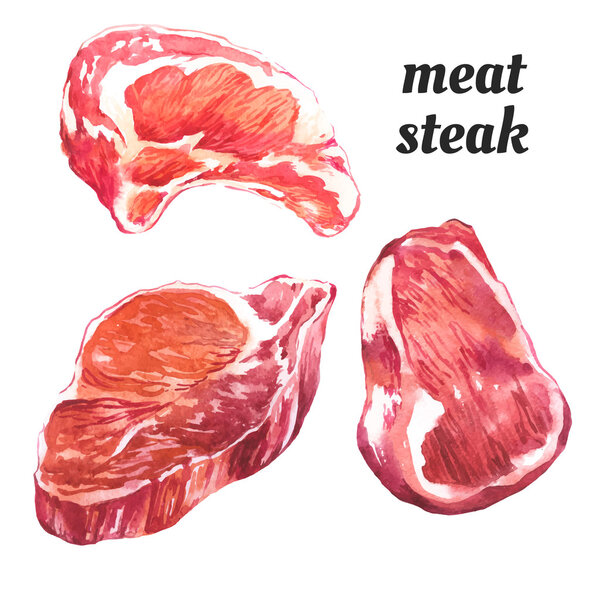 Векторная иллюстрация с акварелью
.