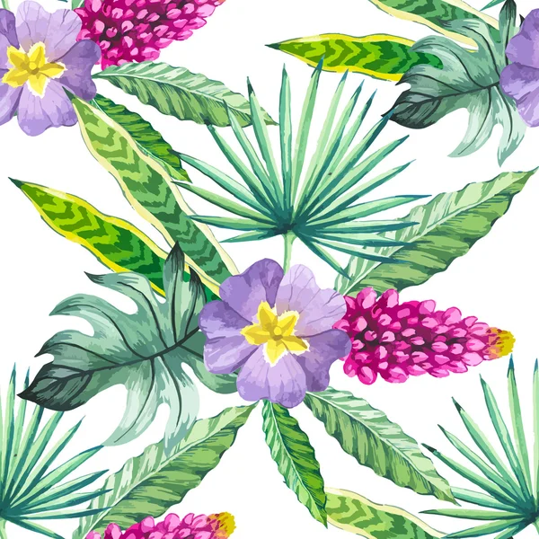 Vektör çizim suluboya çiçekli.