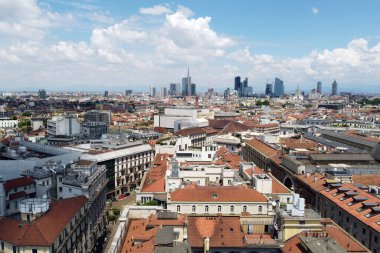 Milan, İtalya - Mayıs 2020: Modern mimari. Lombardiya bölgesi hükümeti