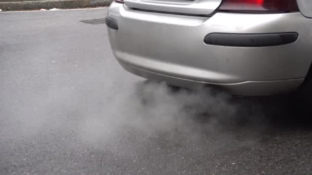 Znečištění Ovzduší Dopravní Automobily Během Covid19 Coronavirus Uzamčení — Stock video