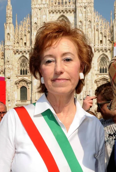 Milano Letizia Moratti Assess Ore Alla Sanita Della Regione Lombardia — Foto de Stock