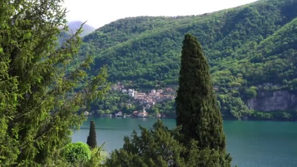 Italia Liguria Pequeño Pueblo Costero Situado Cerca Las Cinco Tierras — Vídeo de stock