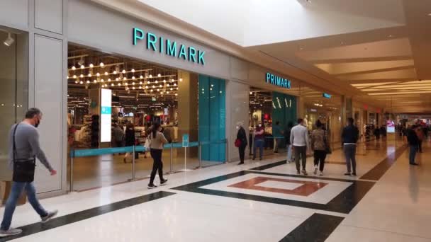 Europa Italien Ilan Mai 2021 Eröffnung Des Primark Einkaufszentrums Nach — Stockvideo