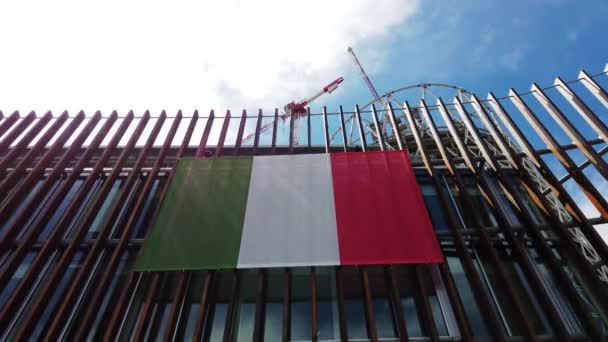 이탈리아 밀라노 2021 이탈리아게아 포르타 Gae Aulenti Porta Nuova 이탈리아 — 비디오