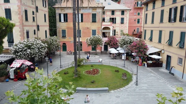 Europa Italia Liguria Levanto Pueblo Mar Incluido Parque Nacional Cinque —  Fotos de Stock