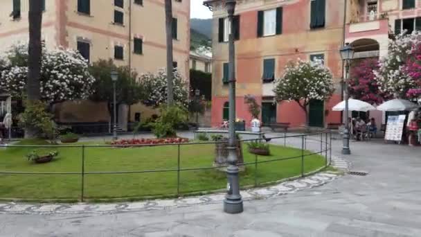 Európa Olaszország Liguria Levanto Egy Tengerparti Falu Cinque Terre Nemzeti — Stock videók