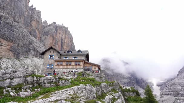 Europa Itália Trentino Dolomites Del Brenta Madonna Campiglio Agosto 2021 — Vídeo de Stock