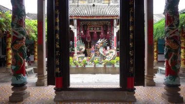 Asya, Vietnam, Hoi An - 12, 5, 2025: Fener şehri, UNESCO Dünya Mirası Bölgesi. Turizm merkezi.